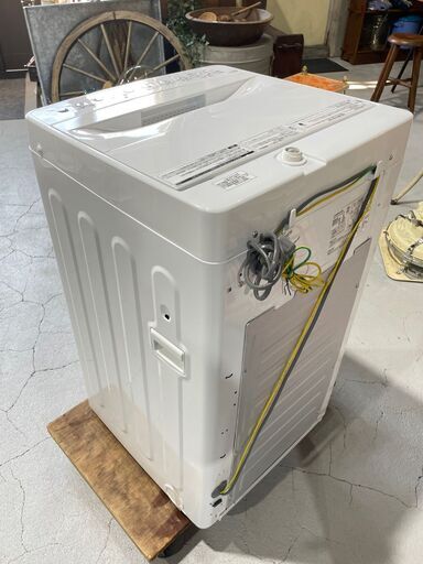 ★高年式！★Haier ハイアール 4.5kg洗濯機 BW-45A 2024年 ホワイト 使用期間短い 省スペース 一人暮らし２台目 