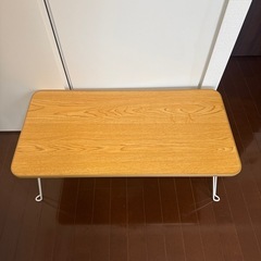 折りたたみローテーブルの画像