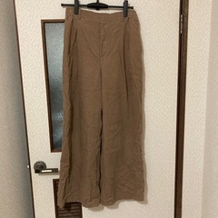 サマンサモスモス　ワイドパンツ ゴムウエスト