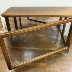 木製コレクション用ショーケース