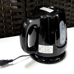 ② HIRO コードレス電気ケトル HDL-0722 ブラック 電気ポット キッチン家電 軽量 沸かし器 札幌市 中央区 南12条の画像