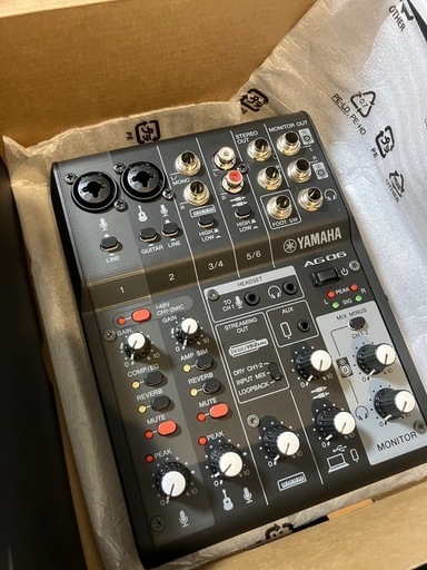 YAMAHA配信ミキサー　