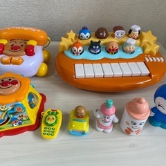 あんぱんまん おもちゃセットの画像