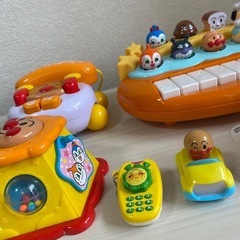 あんぱんまん おもちゃセットの画像