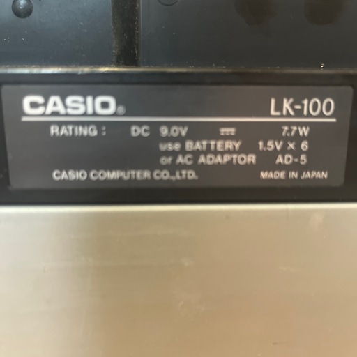 CASIO LK-100　キーボード
