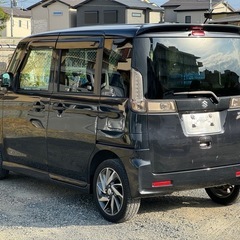 乗って帰れます！　検8年11月11日まで　スペーシアカスタム　TS ターボ　両パワスラ　スマートキー２個あります！の画像