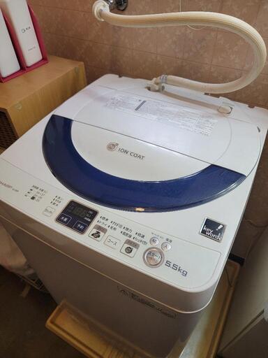 5.5kg 洗濯機 SHARP
