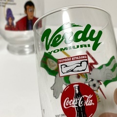 ルパン三世　30周年記念　グラス読売ヴェルディ グラス コカコーラ ノベルティの画像