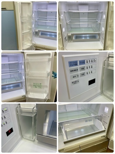I321 ? ジモティー限定価格！ 【美品】大容量冷蔵庫♪ Panasonic 冷蔵庫 (450L 観音開き) 19年製 NR-SPF