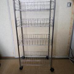 スチールワゴンラック　無料