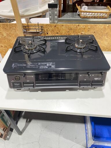 【商談中】高年式！ Paloma パロマ ガステーブル IC-S89K-L 2024年 LPガス用 左強火 あんしんモード ガス台 ガスレンジ