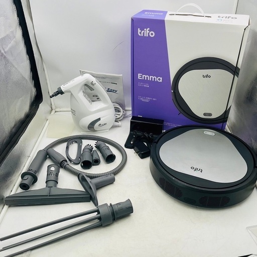 【✨‼️お掃除ロボット✨‼️】Emmaエッセンシャルロボット掃除機\u0026スチーマー