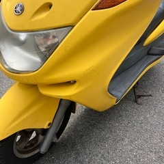 エンジン始動動画あり在庫多数投稿してます　堺市堺区　マジェスティ250C 黄色 の画像
