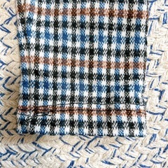 最終価格！ZARA ザラ チェック柄　レギパン　レギンス　パンツ　80の画像