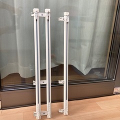カーテンレール　伸縮式(シングルとダブル)