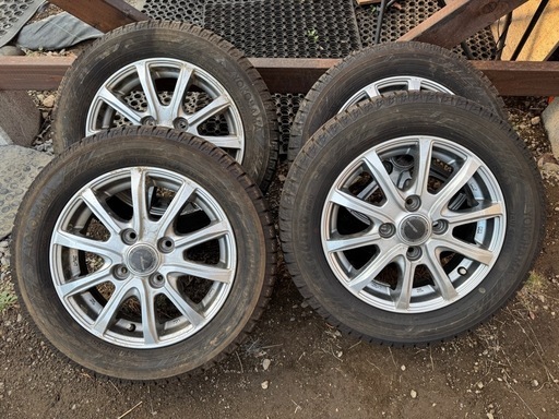 スタッドレスタイヤ ホイール付 軽自動車向け 155/65/R13 ヨコハマig60