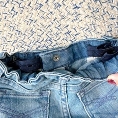 最終価格！baby GAP ベビーギャップ　パッチワークデニム パンツの画像