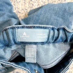 最終価格！baby GAP ベビーギャップ　パッチワークデニム パンツの画像