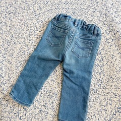 最終価格！baby GAP ベビーギャップ　パッチワークデニム パンツの画像