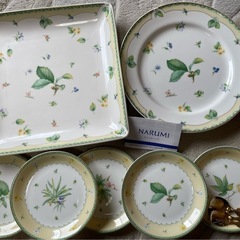 『新品 未使用』MARUMI ナルミチャイナ パーティーセット の画像