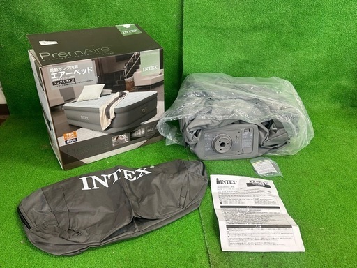 新品未使用」INTEX(インテックス) エアーベッド シングルサイズ 　電動式