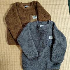 １００センチ　もこもこ　冬　長袖