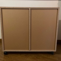 【お取引者さま決まりました】 無印良品キャスター付きシェルフの画像
