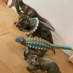 マテル等　55cm大型恐竜おもちゃの画像