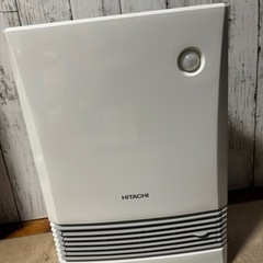 有名メーカー日立の人感センサー付きセラミックファンヒーターあった...
