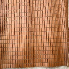竹ござ　ラグ　カーペットの画像