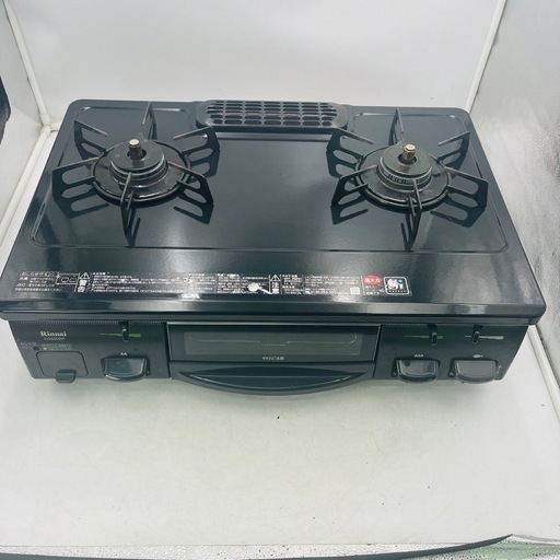 リンナイ フラットトップ ガスコンロ ガステーブル 都市ガス rt61gh-l 2013年製 ✨‼️LPガス‼️✨】リンナイ株式会社 ガスコンロ RT61GH-R