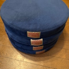 低反発丸型クッション×4枚