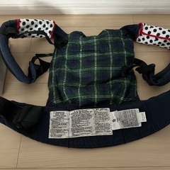 エルゴ　抱っこ紐　ミキハウスリミットエディション　インファントインサートとよだれカバー付きの画像