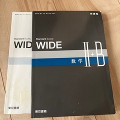 Ｓｔａｎｄａｒｄ　Ｂｕｄｄｙ　ＷＩＤＥ数学２＋Ｂ