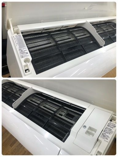 K038★SHARP製★2017年製冷暖房兼用エアコン6畳用★3カ月間保証付き★取付手配可能
