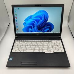 フルHD 美品★ 15.6 富士通 ノートPC LIFEBOOK A746/P Core i7-6600U windows11 pro 8GB SSD256GB  カメラあり オフィス (B293)