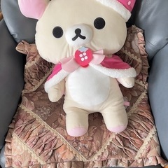 新品♥️クリスマス仕様の大きな【リラックマ】ぬいぐるみ、飾り、飾り、インテリア、クリスマスの画像