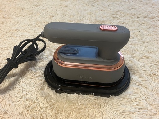 【ほぼ新品】KAITOK スチームアイロン