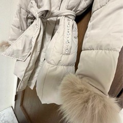 🤍セシルマクビー　ビジューつきコートワンピの画像