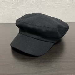 【新品未使用】キャスケット　黒
