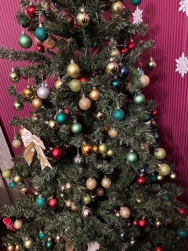 180cm豪華なクリスマスツリー?特大