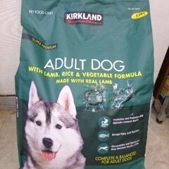 海外・日本製品のサルベージ品　ADULT DOG　大型犬用フード...