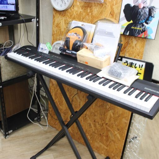 【川崎市宮前区リサイクルオフ】roland　piano88　キーボード　スタンド　付属あり　23年製