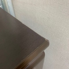 ニトリ　天然木ローチェスト　4段の画像