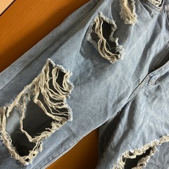 ダメージジーンズ♡プラスサイズ♡SHEINの画像