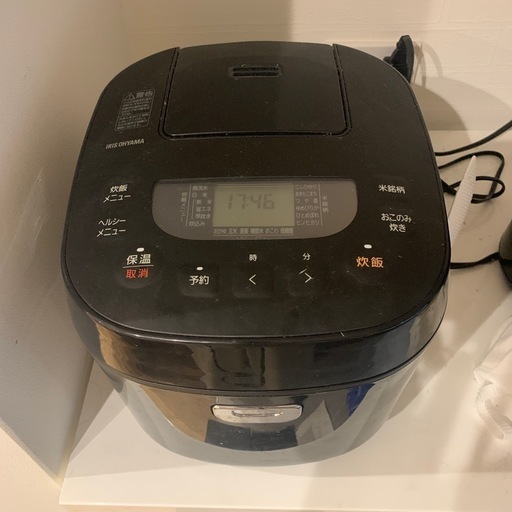 炊飯器1升だき