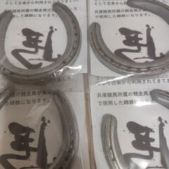競走馬使用済み蹄鉄　バラ売り（セット売りも可能）
