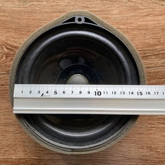 カースピーカー。15cm。の画像