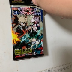 ヒーローアカデミアカード　未開封