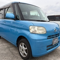 【支払総額11.8万円】激安ハイトワゴンL375タント車検令和8年11月 修復歴無し スマートキー 機関良好！ポータブルナビ付きの画像